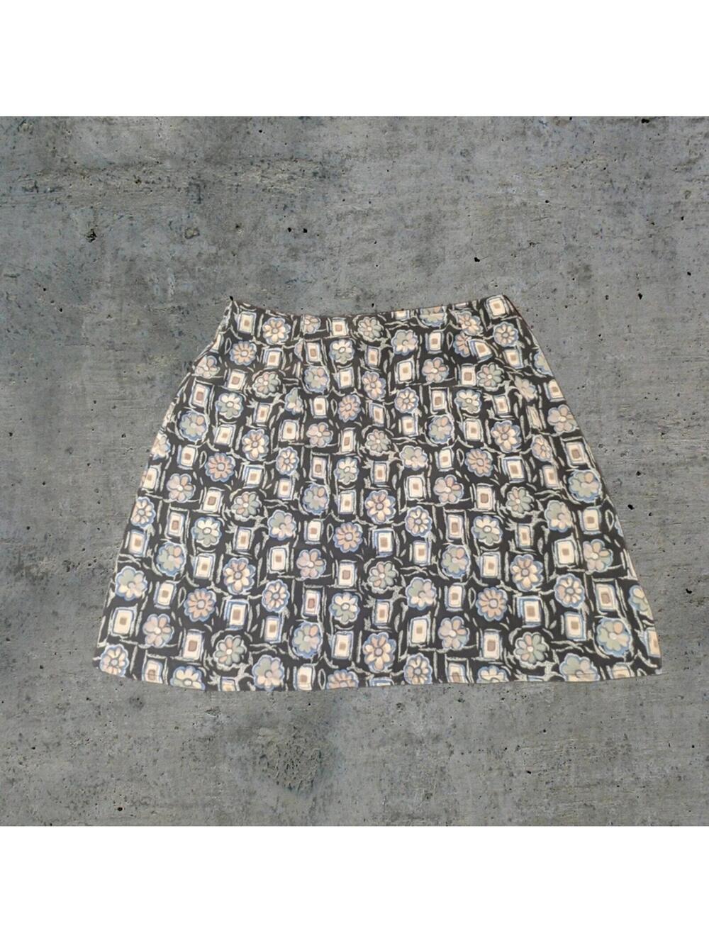 Vintage Floral Skirt